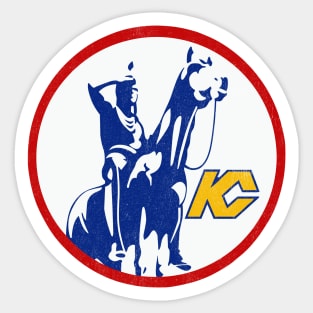 Defunct - Kansas City Scouts Hockey 1974 Sticker